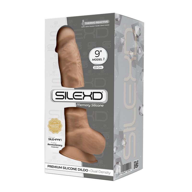 dildo-dual-density-mod-1-9-caramel.jpg En Erotísima, Dildo Dual Density Mod. 1 - 9"