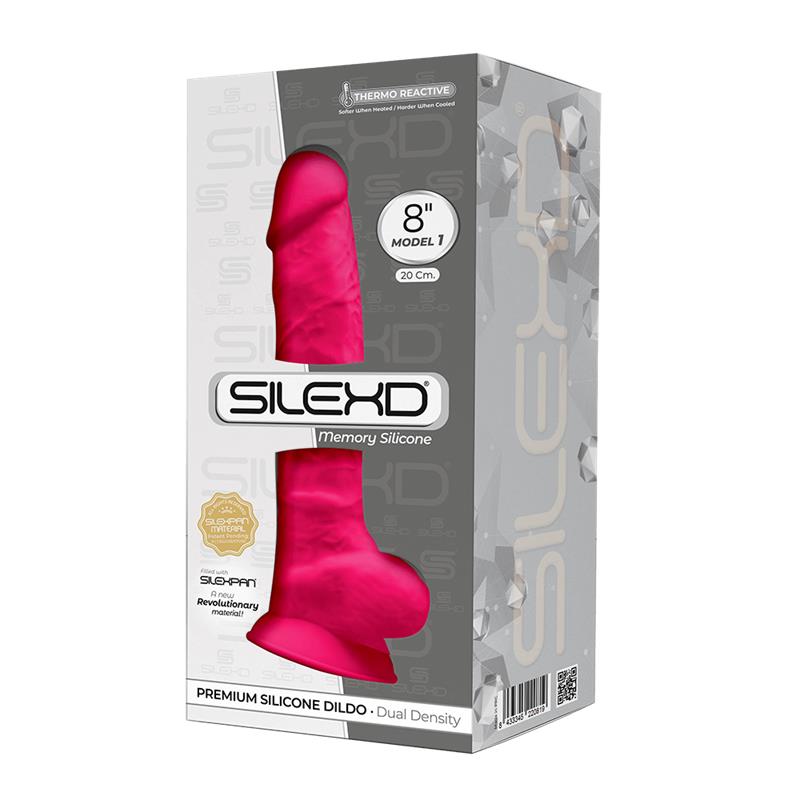 dildo-dual-density-model-1-8-rosa.jpg En Erotísima, Dildo Dual Density Model 1-8"
