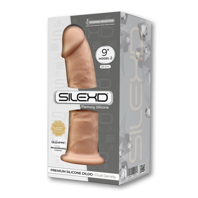 En Erotísima, Dildo Dual Density Silicone Mod. 2 - 9"