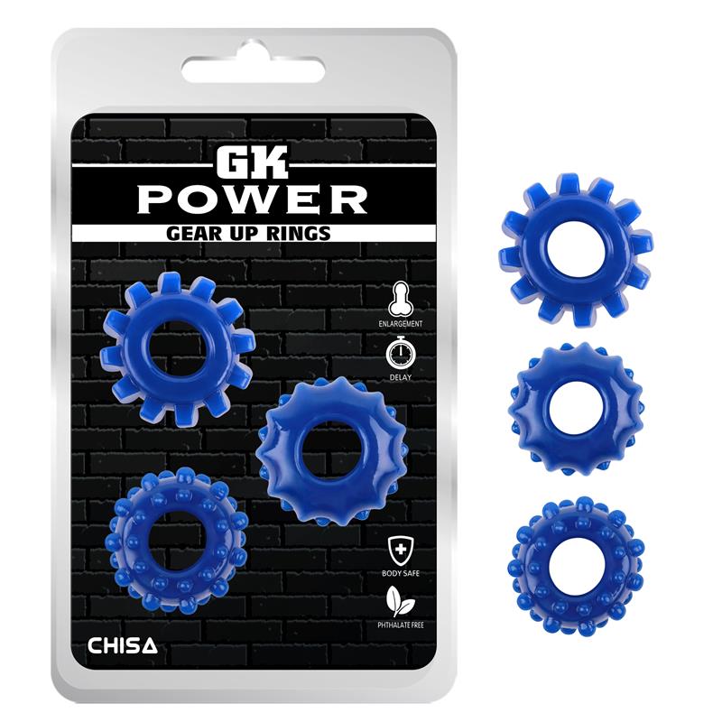 kit-3-anillos-pene-gear-up-azul.jpg En Erotísima, Kit 3 Anillos Pene Gear Up