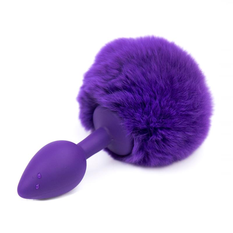 plug-anal-con-pompon-purpura-talla-s-1.jpg En Erotísima, Plug Anal con Pompón Talla S
